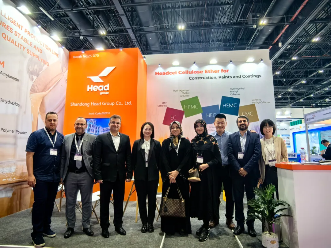 “展”出風采!赫達集團攜Headcel纖維素醚實力亮相2024中東涂料展!